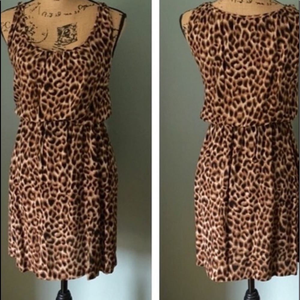 Lucky Brand Leopard Print Dress